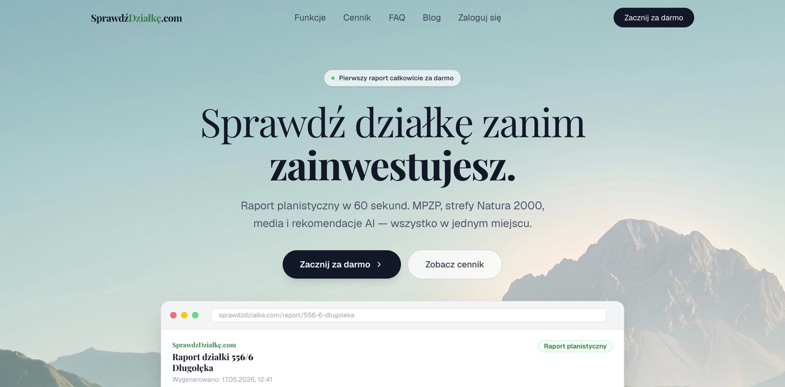 SprawdzDziałkę.com